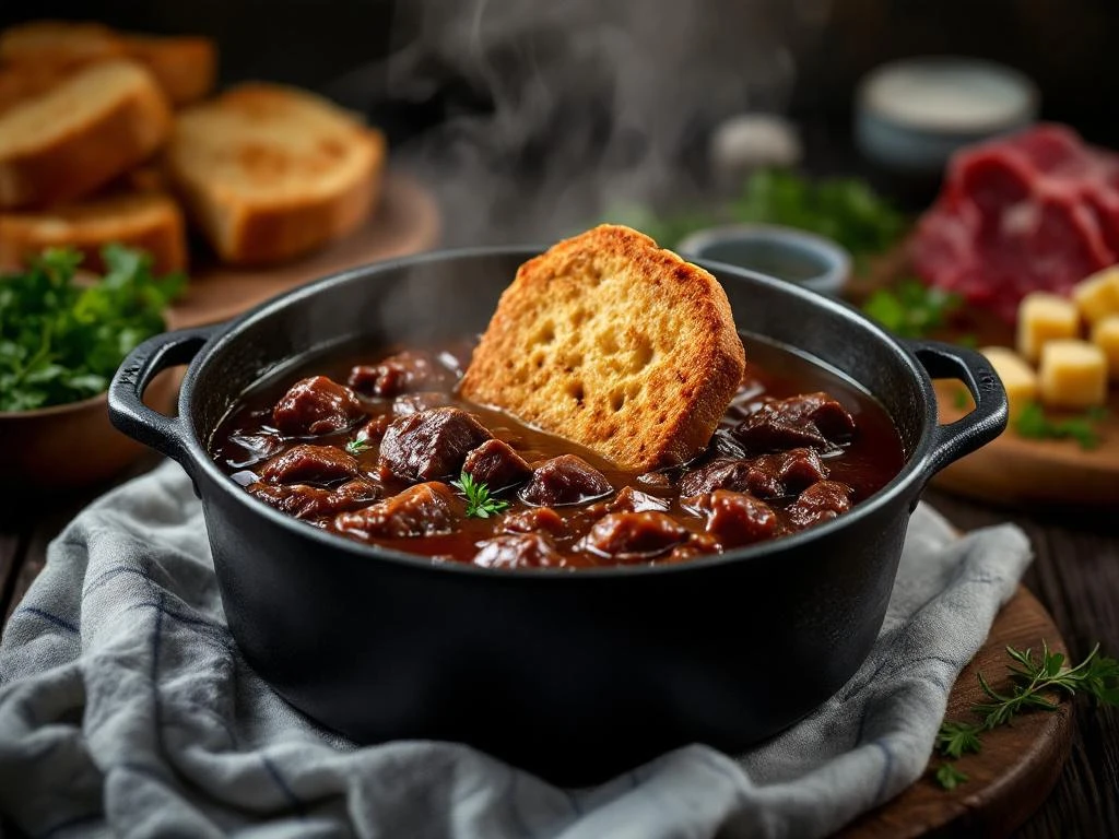 Waarom gebruik je peperkoek in stoofvlees?