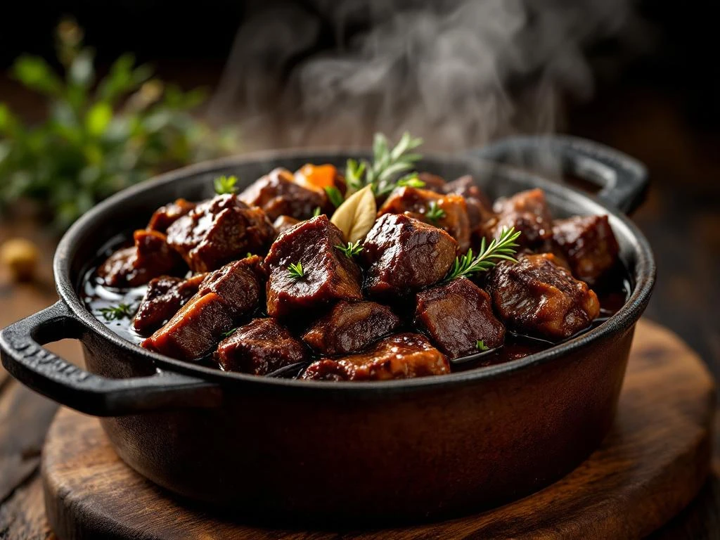 Hoe maak je stoofvlees met balsamico?