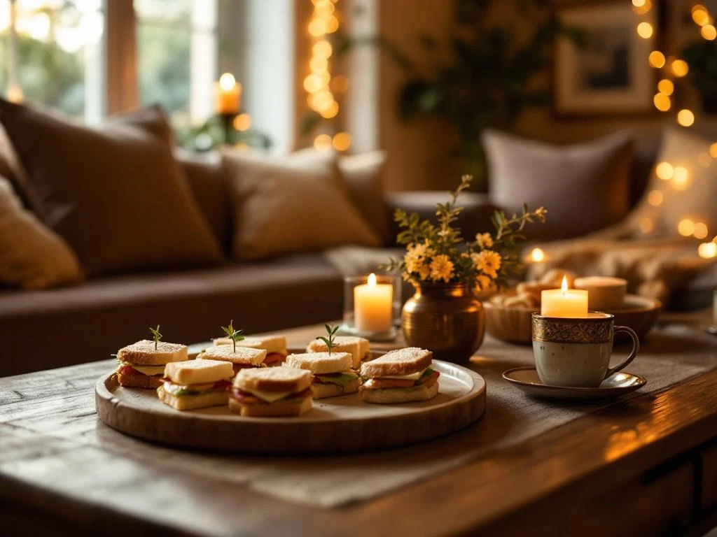 Hoe maak je mini sandwiches als borrelhapje met rosbief?