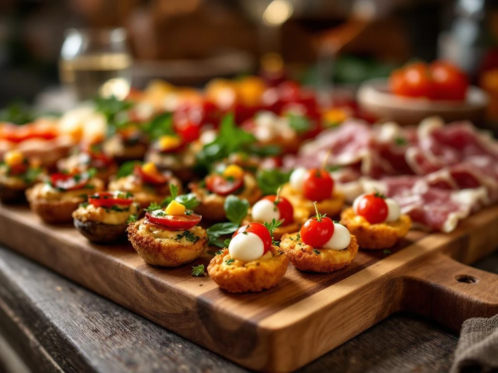 Welke vegetarische borrelhapjes passen bij vlees?