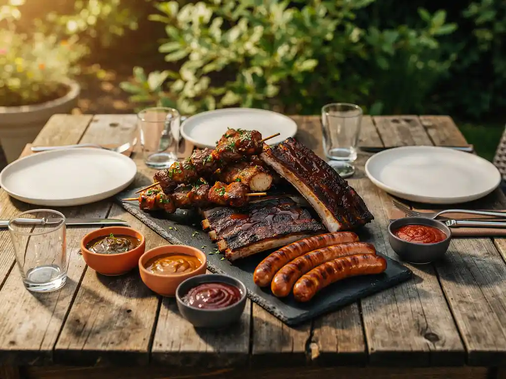 Welk BBQ pakket is ideaal voor een klein gezelschap in de omgeving van Leek en Marum?