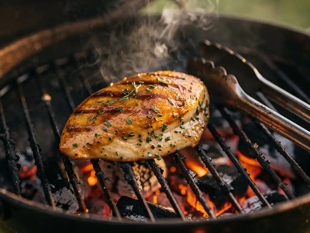 Hoe blijft kipfilet sappig op de barbecue?