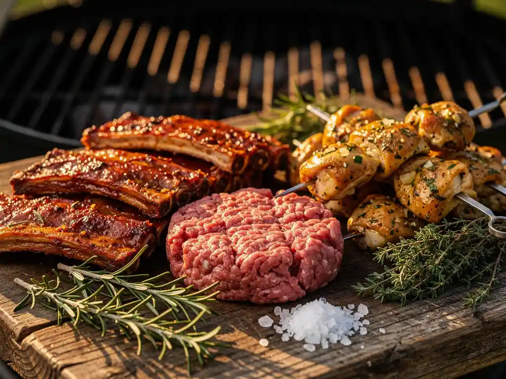 Hoeveel vlees per persoon voor een barbecue?