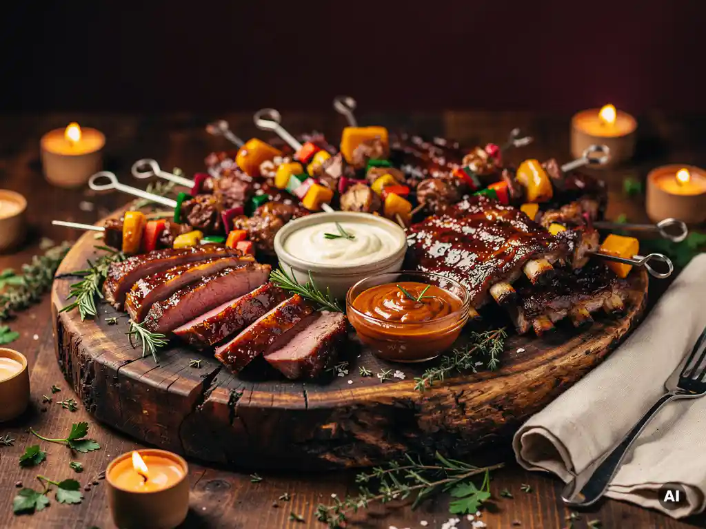 Welke slager in Drachten heeft de beste gourmet- of BBQ-optie voor oud en nieuw?